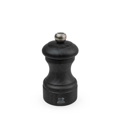Peugeot | Bistro Salt Mill, Wood, Graphite, 10 Cm - 4 In 4 Peugeot | Bistro Salt Mill, Wood, Graphite, 10 Cm - 4 In - Image 2