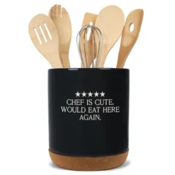 Elanze Designs 5 Five Star Review Chef Culinary Arts Ceramic Cork Bottom Black Large Capacity Utensil Holder Crock For Countertop Storage, Stylish & 9 Elanze Designs 5 Five Star Review Chef Culinary Arts Ceramic Cork Bottom Black Large Capacity Utensil Holder Crock For Countertop Storage, Stylish & -Target KitchenAid GUEST 498dc7cf 82c3 41fb 82ca 93e9fa50ec24