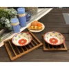 Kalmar Home Acacia WoodTrivets Set Of 2