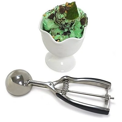 Norpro Grip-EZ 4-Tablespoon / 59mm Stainless Steel Food Scoop 3 Norpro Grip-EZ 4-Tablespoon / 59mm Stainless Steel Food Scoop