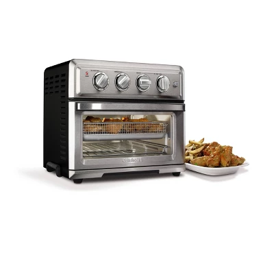 Cuisinart Air Fryer Toaster Oven: TOA-55WM, Stainless Steel, 1800W, 3-Year Warranty, Nonstick, Timer, Recipes Included 4 Cuisinart Air Fryer Toaster Oven: TOA-55WM, Stainless Steel, 1800W, 3-Year Warranty, Nonstick, Timer, Recipes Included - Image 2