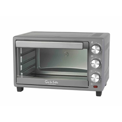 Sur La Table Kitchen Essentials 22L Air Fryer Toaster Oven - Cool Gray: Digital Control, Nonstick, Dishwasher-Safe Parts 4 Sur La Table Kitchen Essentials 22L Air Fryer Toaster Oven - Cool Gray: Digital Control, Nonstick, Dishwasher-Safe Parts - Image 2