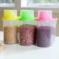 Basicwise BPA-Free Plastic Food Saver, Kitchen Food Cereal Storage Containers With Graduated Cap 12 Basicwise BPA-Free Plastic Food Saver, Kitchen Food Cereal Storage Containers With Graduated Cap -Target KitchenAid GUEST 4a3eb408 4f59 4e44 a53e 740c0daa4f6a