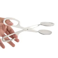 Unique Bargains Metal Kitchen Stylish Convenient Food Tongs Silver Tone 1 Pc -Target KitchenAid GUEST 4a55cb10 3f16 4e3c b235 a11ed9f414eb