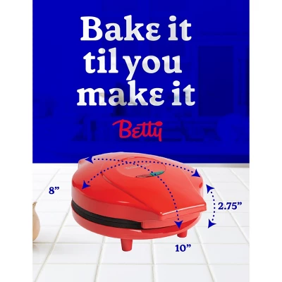 Betty Crocker 8 Inch Travel Pizza Maker Plus, Indoor Electric Grill With Insulated Travel Bag, Nonstick Pan For Pizzas, Quesadillas, Nachos & More 8 Betty Crocker 8 Inch Travel Pizza Maker Plus, Indoor Electric Grill With Insulated Travel Bag, Nonstick Pan For Pizzas, Quesadillas, Nachos & More - Image 6