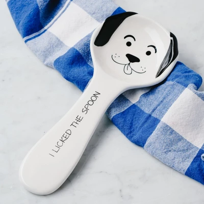 Pavilion Gift Company - Dog Licked The Spoon - 10" Spoon Rest - Spoon Rests 4 Pavilion Gift Company - Dog Licked The Spoon - 10" Spoon Rest - Spoon Rests - Image 2