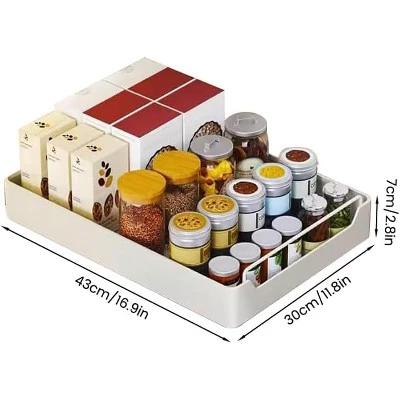 Pull Out Cabinet Organizer Fixed With Adhesive Film, Heavy Duty Storage And Organization Slide Out Pantry Shelves Sliding Drawer Pantry Shelf 3 Pull Out Cabinet Organizer Fixed With Adhesive Film, Heavy Duty Storage And Organization Slide Out Pantry Shelves Sliding Drawer Pantry Shelf