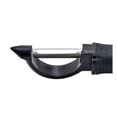 Winco Straight Peeler, Stainless Steel, Soft Grip Handle 3 Winco Straight Peeler, Stainless Steel, Soft Grip Handle