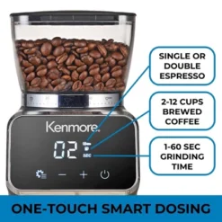 Kenmore Digital Conical Burr Coffee Grinder With 30 Grind Sizes -Target KitchenAid GUEST 4b9bb2ee 4920 41da ae07 42cc4cd88f80