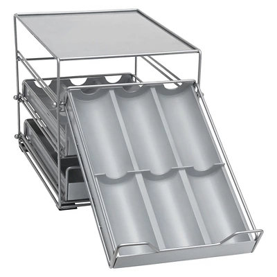 3-Tier Tilt Down Spice Drawer - Lipper International 4 3-Tier Tilt Down Spice Drawer - Lipper International - Image 2