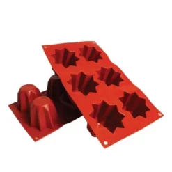 Silikomart Silicone Bakeware Pandoro 5 Oz, 3.15" Dia X 2.44" H, 6 Cavities -Target KitchenAid GUEST 4c27057f 3ec9 4fb4 a29c 0a2c931bdadd