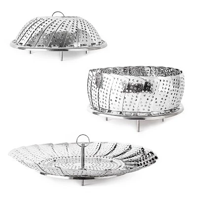 BergHOFF 10" Stainless Steel Steamer Basket 11 BergHOFF 10" Stainless Steel Steamer Basket - Image 9