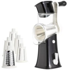 Rotary Cheese Grater With Handle, Manual Cheese Shredder Strong Suction Base. Kitchen Mandoline Vegetable Slicer. Grater For Fruit, Vegetables, Nuts -Target KitchenAid GUEST 4c9f0666 090b 4ce5 8b3f f76fda31d3d2