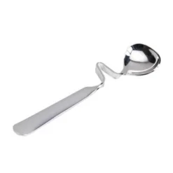 Norpro 5.5" Stainless Steel Honey / Jam Spoon With Hanging Cup Rest - Set Of 2