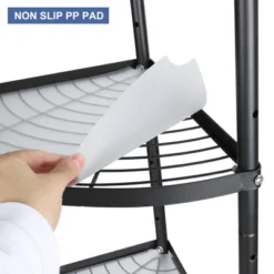 Unique Bargains 8-Tier Cookware Stand Corner Pots Kettles Shelf Rack Black 1 Pc -Target KitchenAid GUEST 4ceb9cdd 7e3a 4119 9491 a62152ad8add