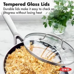 OXO Agility Series 3 Qt" Ceramic Nonstick Aluminum Chef's Pan With Lid And Helper Handle Black: Dishwasher-Safe, Induction Compatible 13 OXO Agility Series 3 Qt" Ceramic Nonstick Aluminum Chef's Pan With Lid And Helper Handle Black: Dishwasher-Safe, Induction Compatible -Target KitchenAid GUEST 4cf8226c a8b8 4964 947c 757ef571d126
