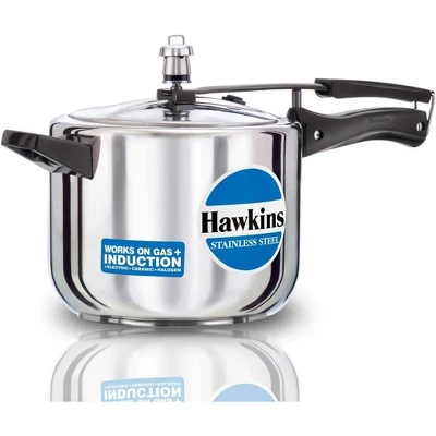 Hawkins 5L Stainless Steel Induction Compatible Inner Lid Pressure Cooker: Cool Touch Handle, Hand Wash, 1-Year Warranty 6 Hawkins 5L Stainless Steel Induction Compatible Inner Lid Pressure Cooker: Cool Touch Handle, Hand Wash, 1-Year Warranty - Image 4
