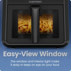 Chefman TurboFry 6-in-1 Air Fryer, Powerful DC Motor Heats To 450°F, 7-Quart Nonstick Basket - Black -Target KitchenAid GUEST 4dd0d067 0cfe 4ceb 9ad9 fec270849875