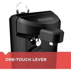 Black & Decker BLACK+DECKER EasyCut Extra-Tall Can Opener, EC500B, Removable Multi-Tool, Knife Sharpener, One-Touch Lever