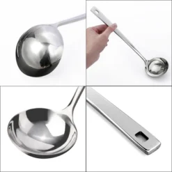 Unique Bargains Stainless Steel Ladle Kitchenware Spoons 11.6" Silver Tone 1 Pc -Target KitchenAid GUEST 4de257a4 14ea 48dc 8f41 644a7a1d098a
