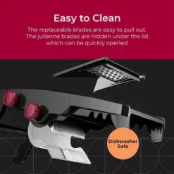 MuellerLiving Mandoline Slicer For Kitchen, Adjustable Vegetable Chopper, Fruit, Cheese Grater, Potato Chips Slicer - Black 19 MuellerLiving Mandoline Slicer For Kitchen, Adjustable Vegetable Chopper, Fruit, Cheese Grater, Potato Chips Slicer - Black -Target KitchenAid GUEST 4e0ea6a5 e757 46e7 b135 dd537d00793a