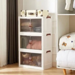 DOMETOUR Three-Layer Foldable Plastic Storage Box, Stackable And Space-Saving, Perfect For Homes, Offices, Closets, And Dorms. -Target KitchenAid GUEST 4e30c96a bb8c 460d 9982 92c87cd7e679