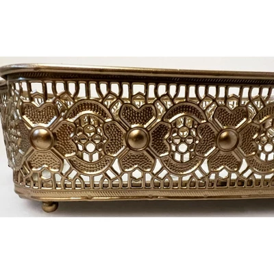 Essential Decor & Beyond 3-Piece Metal Tray With Marble Indoor Decor 8 Essential Decor & Beyond 3-Piece Metal Tray With Marble Indoor Decor - Image 6