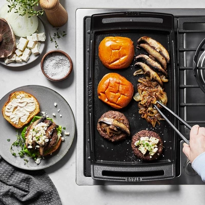 Staub Cast Iron 18.5 X 9.8-inch Plancha/Double Burner Griddle 7 Staub Cast Iron 18.5 X 9.8-inch Plancha/Double Burner Griddle - Image 5