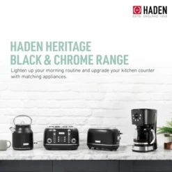 Haden Heritage 2 Slice Wide Slot Stainless Steel Toaster Bundled With 1.7 Liter Stainless Steel Electric Water Kettle, Black & Chrome 12 Haden Heritage 2 Slice Wide Slot Stainless Steel Toaster Bundled With 1.7 Liter Stainless Steel Electric Water Kettle, Black & Chrome -Target KitchenAid GUEST 4f66dbbd 5ca9 4524 9790 775921c45e60