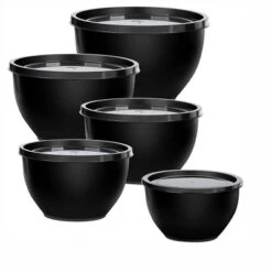 Itopfox 5-Piece Plastic Mixing Bowls With Lids Set, Nesting Bowls For Mixing, Baking, Prepping, Cooking And Serving Food, Dishwasher & Microwave Safe 17 Itopfox 5-Piece Plastic Mixing Bowls With Lids Set, Nesting Bowls For Mixing, Baking, Prepping, Cooking And Serving Food, Dishwasher & Microwave Safe -Target KitchenAid GUEST 4f73e1c0 6904 4276 96c5 614c6d5bb6ea