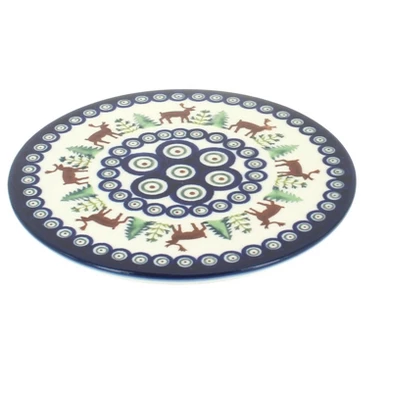 Blue Rose Polish Pottery 1012 Zaklady Trivet 13 Blue Rose Polish Pottery 1012 Zaklady Trivet - Image 11