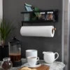 Metal Magnetic Spice Rack With Paper Towel Holder 1 Metal Magnetic Spice Rack With Paper Towel Holder -Target KitchenAid GUEST 4fc61b94 c82e 4917 90df d4d377e8d6b8