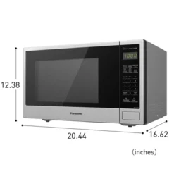 Panasonic 1.3 Countertop Microwave Oven Stainless Steel - SU696S: 1100 Watt, 23" Wide, Digital Display, Timer, Turntable -Target KitchenAid GUEST 4fdc1620 8695 46de a592 302869c891c4