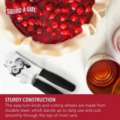 Swing-A-Way Portable Can Opener With Sharp Blade, Manual Hand Held, 2-in-1 Can And Bottle Opener, Made Of Steel -Target KitchenAid GUEST 502ce1c7 ebe8 4b92 9df8 9977d715cf05