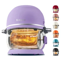 Fritaire Non-Toxic Air Fryer - Glass Air Fryer, 5qt, Teflon-Free, PFOA- Free, W/ Accessories - Rotisserie And Tumbling Basket -Target KitchenAid GUEST 5030556e 8a9b 4f52 b097 2b953d3dc9e0