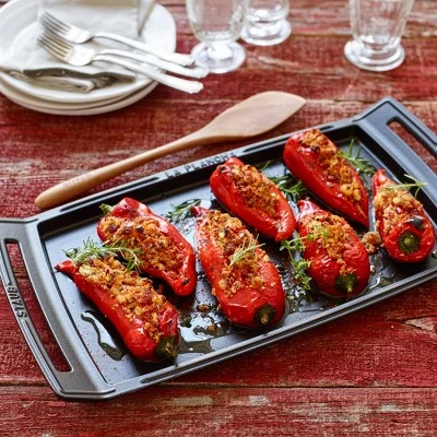 Staub Cast Iron 18.5 X 9.8-inch Plancha/Double Burner Griddle 3 Staub Cast Iron 18.5 X 9.8-inch Plancha/Double Burner Griddle