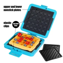 Itopfox Microwave Toaster Sandwich Maker, Waffle Maker, Panini Press, Dishwasher Safe, No Electricity, Fast Cooking, Time Saving, Portable For Travel 12 Itopfox Microwave Toaster Sandwich Maker, Waffle Maker, Panini Press, Dishwasher Safe, No Electricity, Fast Cooking, Time Saving, Portable For Travel -Target KitchenAid GUEST 5055d5e7 955e 42a1 91b9 7dcc8a7418c2