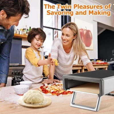 12-Inch Portable Outdoor Gas Pizza Oven - 950¡ãF High Temperature, 60-Second Cooking, 15-Min Preheat 8 12-Inch Portable Outdoor Gas Pizza Oven - 950¡ãF High Temperature, 60-Second Cooking, 15-Min Preheat - Image 6