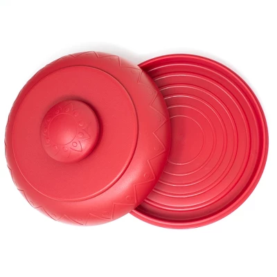 Norpro Sombrero Tortilla Warmer And Holder With Nonslip Bottom, Red 4 Norpro Sombrero Tortilla Warmer And Holder With Nonslip Bottom, Red - Image 2