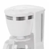 Brentwood 10 Cup Digital Coffee Maker In White