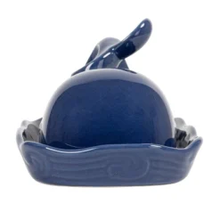 Storied Home Coastal Stoneware Whale Shaped Butter Dish -Target KitchenAid GUEST 5127f7af e994 49a2 af3f 8b2e595346c9