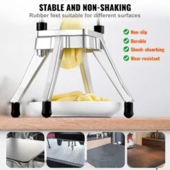 VEVOR Commercial Vegetable Fruit Chopper, Stainless Steel French Fry Cutter With 4 Blades 1/4" 3/8" 1/2", 6-wedge Slicer, Chopper Dicer With Tray 14 VEVOR Commercial Vegetable Fruit Chopper, Stainless Steel French Fry Cutter With 4 Blades 1/4" 3/8" 1/2", 6-wedge Slicer, Chopper Dicer With Tray -Target KitchenAid GUEST 518015af 5160 4120 9568 9ec853a4ed6b