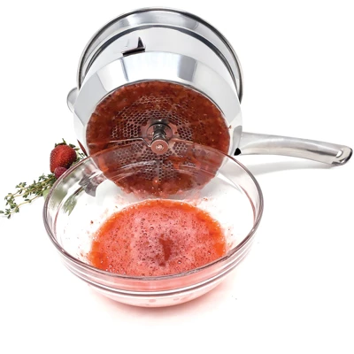 Norpro 2 Quart Multi Purpose Food Mill, Stainless Steel 6 Norpro 2 Quart Multi Purpose Food Mill, Stainless Steel - Image 4