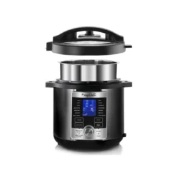 MegaChef 6 Quart Stainless Steel Electric Digital Pressure Cooker With Lid: Programmable, Cool Touch, Dishwasher-Safe -Target KitchenAid GUEST 5207f108 3501 460a 892a d528cb3bd0d8