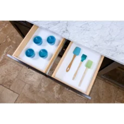 Con-Tact Grip Prints 2pk 12"x20' Bright White: Non-Adhesive Shelf & Drawer Liners For Pantry & Cabinet Organization -Target KitchenAid GUEST 52500e04 1702 420f a747 28311d36a487