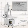 Commercial Electric Meat Saw 1500W Countertop Bone Cutter Adjustable Thickness 2 Commercial Electric Meat Saw 1500W Countertop Bone Cutter Adjustable Thickness -Target KitchenAid GUEST 52abe7b1 c1a6 48db 9040 8da4eb834893