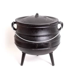 Lehman's Campfire Cooking Kettle Pot - Cast Iron Potje Dutch Oven With 3 Legs And Lid, 15.25 Inch, 4.75 Gallon -Target KitchenAid GUEST 52bfe470 2d04 47a0 9a05 ee0653a37a47