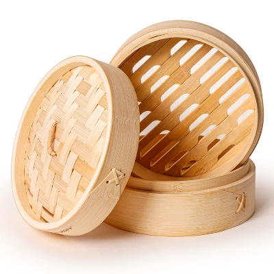 BergHOFF 11Pc Bamboo Set, 5 Pairs Chopsticks 10" And Steamer Insert 5 BergHOFF 11Pc Bamboo Set, 5 Pairs Chopsticks 10" And Steamer Insert - Image 3