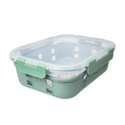 Lexi Home Rectangular Glass Food Storage Container With Snap-Lock Lid & Sage Silicone Sleeve -Target KitchenAid GUEST 5334c7eb 7051 48f1 907d 1304baeeeab4
