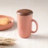 13.5 OZ Ceramic Peach Coffee Mug With Wooden Lid ¨C Elegant & Functional Drinkware 2 13.5 OZ Ceramic Peach Coffee Mug With Wooden Lid ¨C Elegant & Functional Drinkware -Target KitchenAid GUEST 53539ce0 f013 47bc bf90 5cf8ad82f438